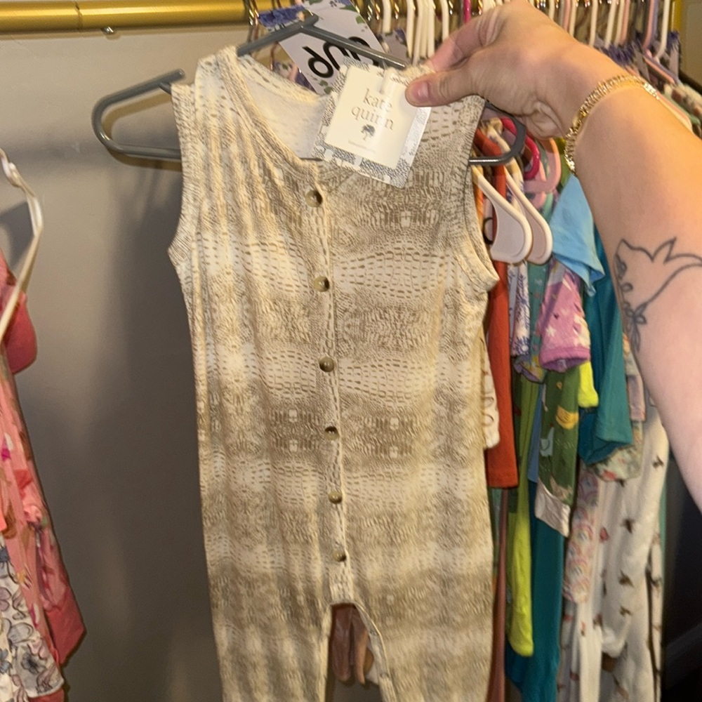 kate quinn romper bamboo 12m